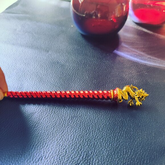 Harry Potter Gryffindor Pen, Die Cast & Plated in 24k Gold and Silver. Gift Box - Picture 5 of 5